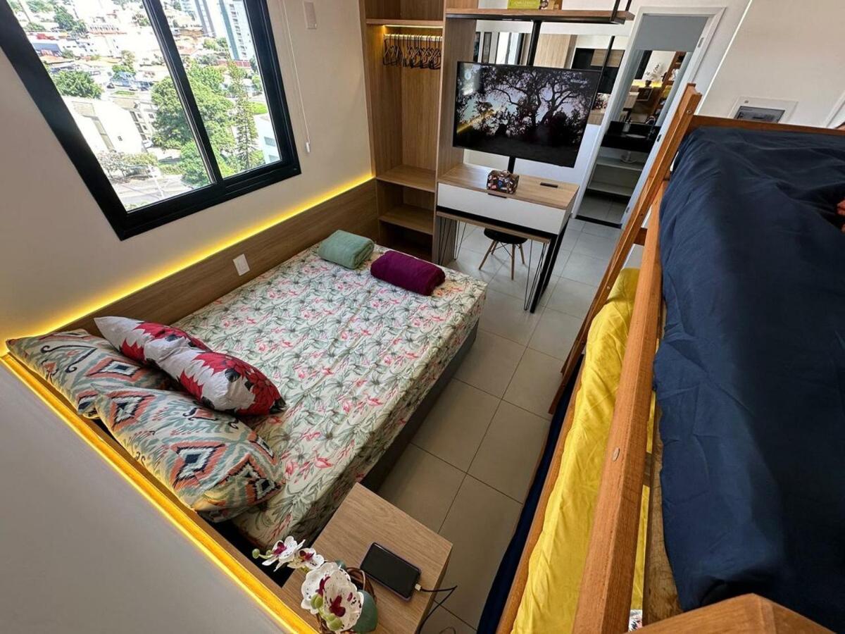 TESLA APT2-Pool, Air, gym, 24-hour portaria - B&B São Carlos