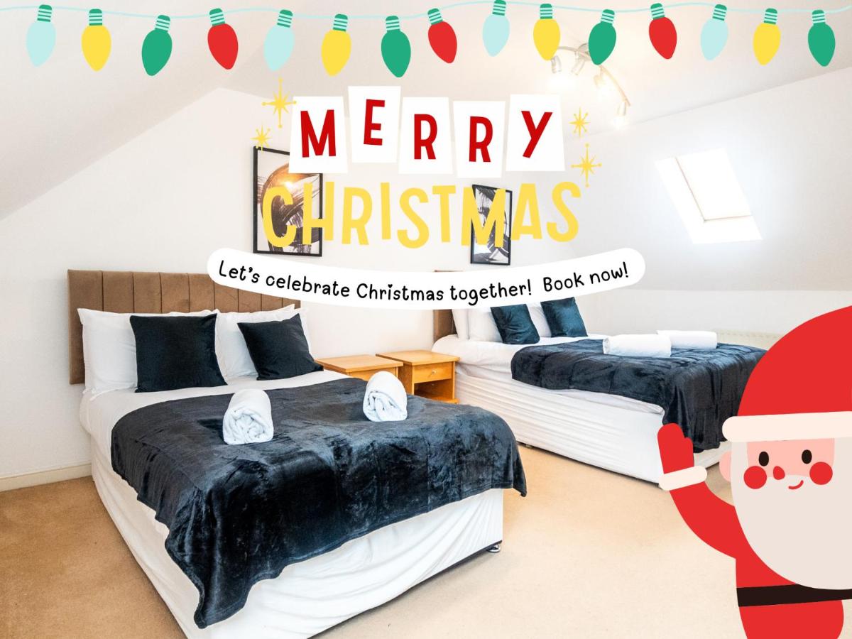 Group Retreat Perfect Home with FREE Parking - Ferienwohnung Freston