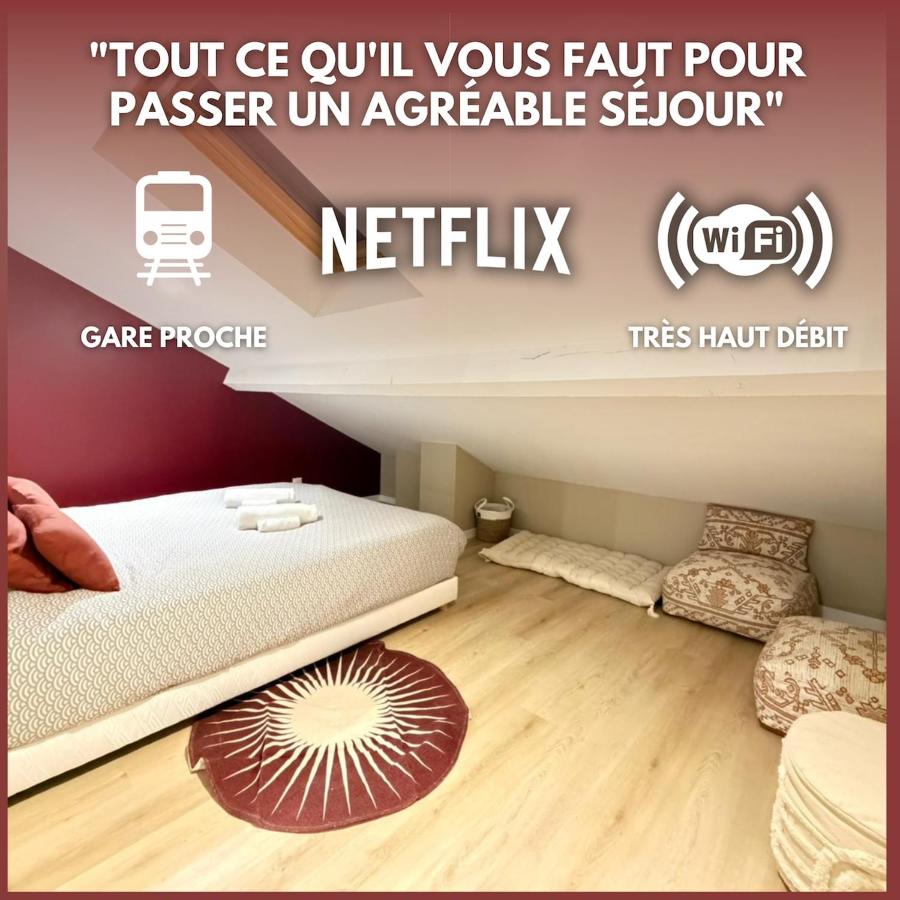 T2 Neptune x4 people NEW Gare parilly - B&B Vénissieux