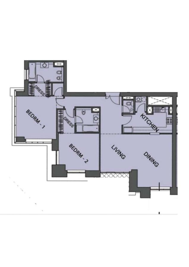 Scenic 2 Bedroom Apartment - Downtown Business Bay - Chambres d’hôtes Dubaï