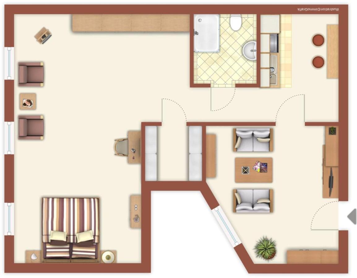 Ferienwohnung beach, ca 150 m zum Strand - Ferienwohnung Warnemünde