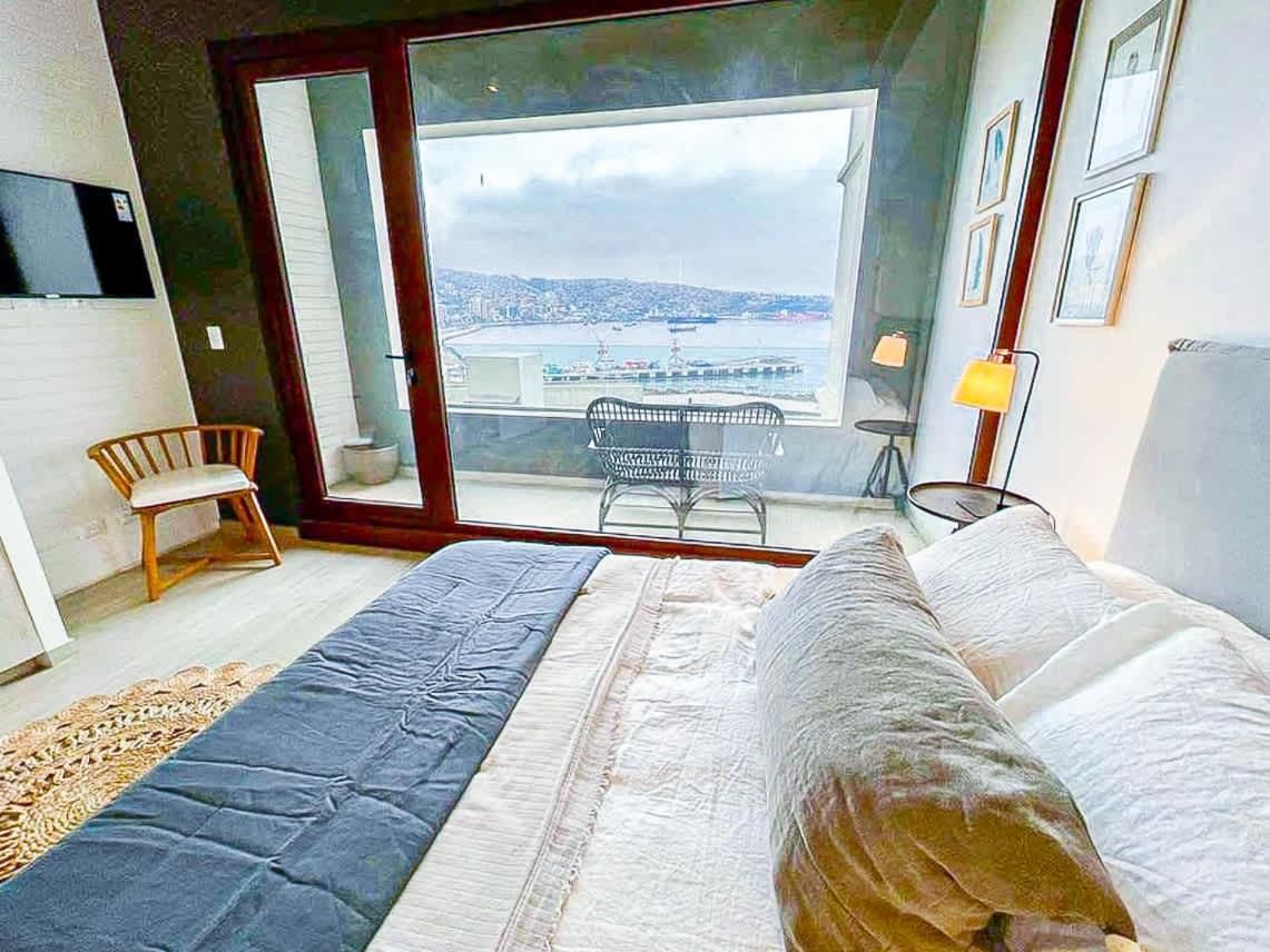 HOM I VISTA AL MAR I Parking I Cerro Baron I Playa - Chambres d'hôtes Valparaiso