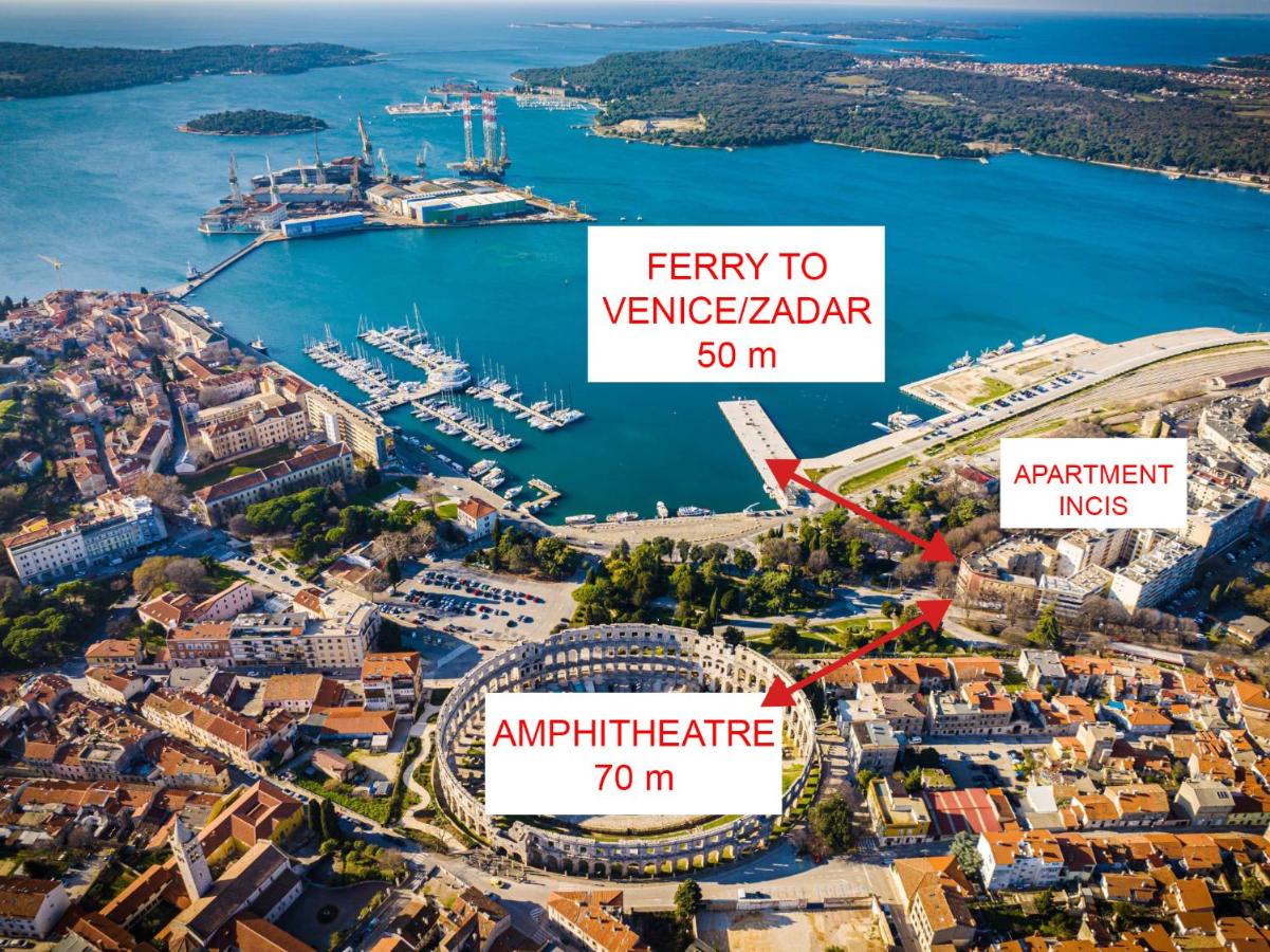 Apartments INCIS next to the Pula Amphitheather - Chambres d’hôtes Pula