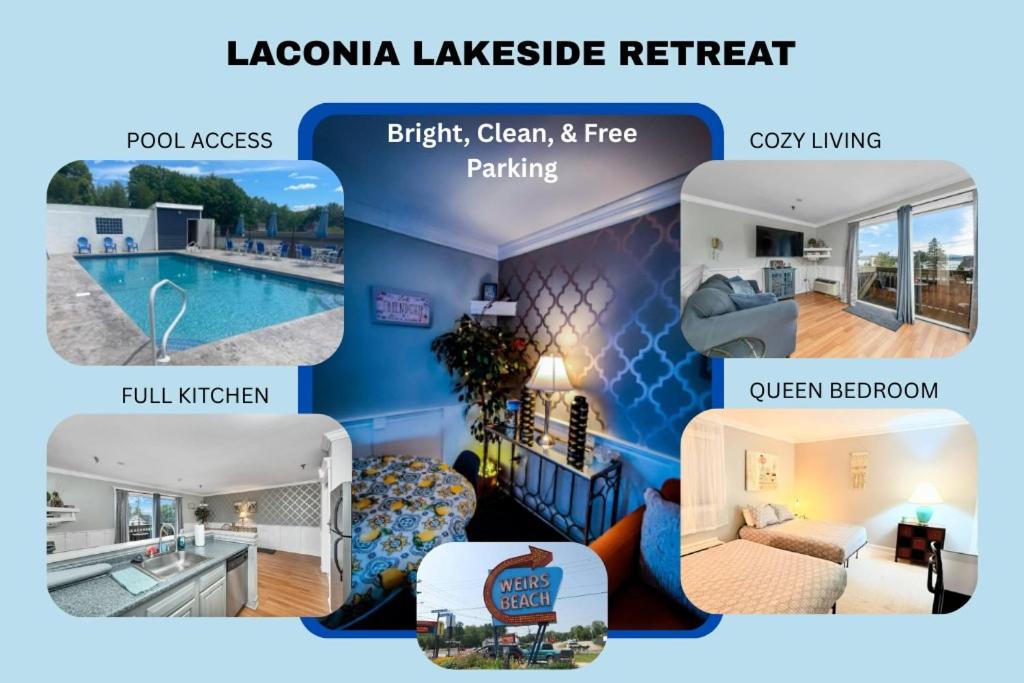 Escape to a Modern Laconia Condo With Pool, Balcony & Free Parking! - B&B Laconia