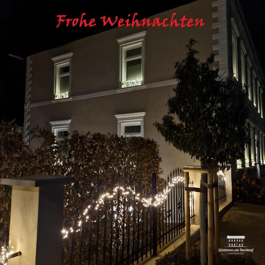 Komfort Ferienwohnungen mit Wellness-Garten - Gästehaus am Bachlauf - Losheim am See - Bed and Breakfast Losheim