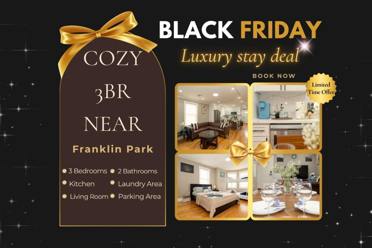 558-3 3BR Boston - Modern Nest near Franklin Park - B&B Boston