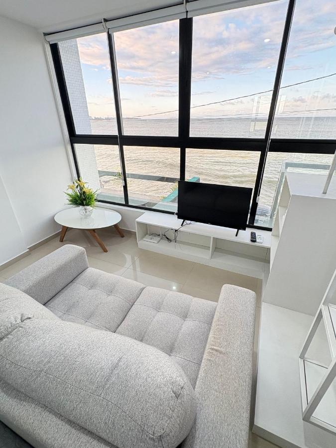 Melhores Flats - Deslumbrante à beira-mar - Ferienwohnung Tambaú