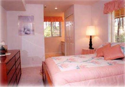 Zimmer mit Queensize-Bett