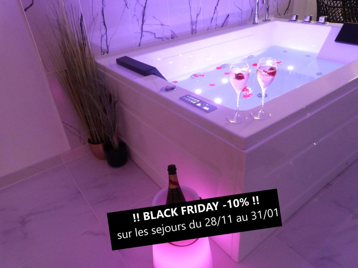 Le Triplex Romantique Balneo duo et Sauna - Ferienwohnung Hermanville-sur-Mer