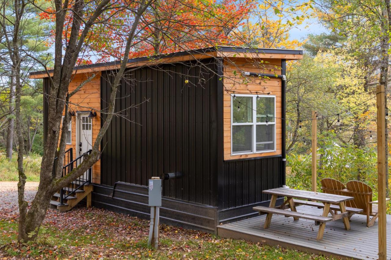 Riverside Tiny House with hot tub near Stowe - Bed and Breakfast Johnson