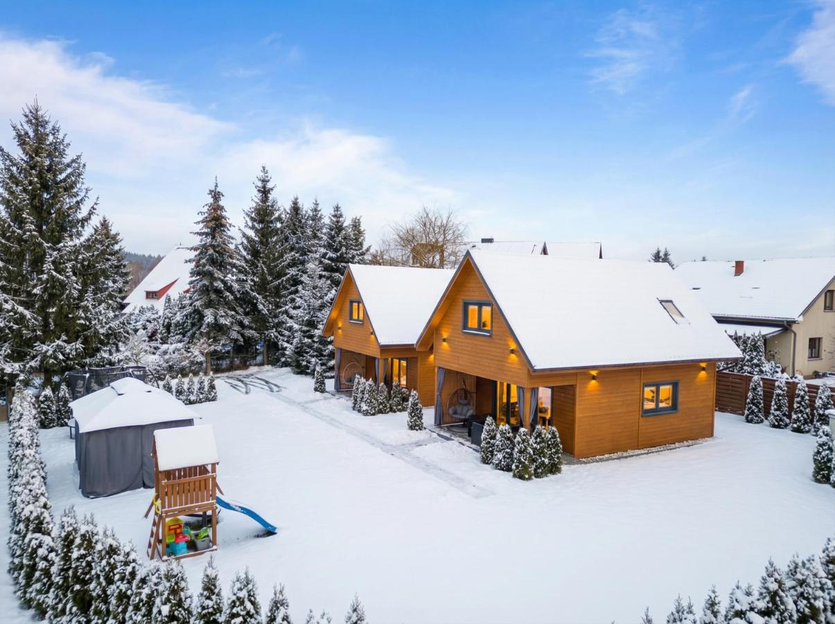 Dream Home Prywatny Domek z Ogrodem 600m2 WiFi 600MB EV PlayStation Kominek - Ferienwohnung Bad Altheide