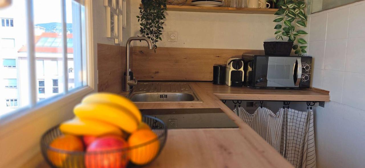 Studio Cosy avec vue sur Montagnes, proche Gare - Ferienwohnung Nizza