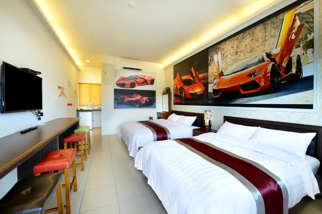 Vierbettzimmer mit Bergblick