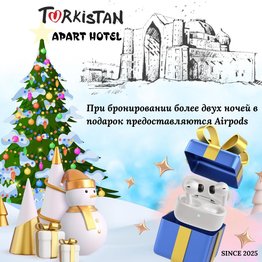 Turkistan apart Hotel ближе Караван сарая - B&B Türkistan