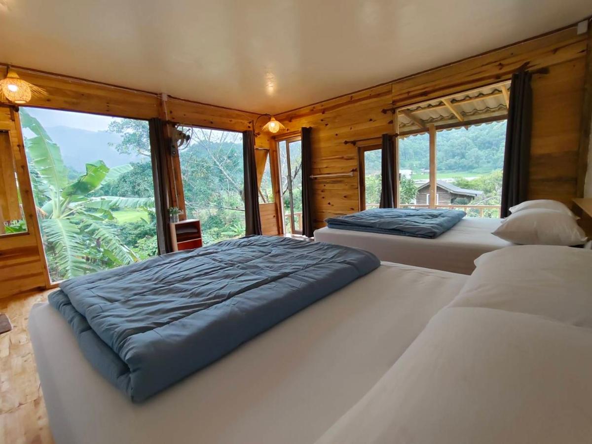 Rimna banpark5 ริมนาบ้านพัก - Ferienwohnung Ban Mae Ka Luang