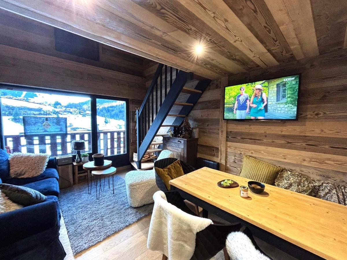 Charmant duplex 4 pièces au centre du village - 6 pers., balcon - FR-1-459-174 - Chambres d’hôtes La Clusaz