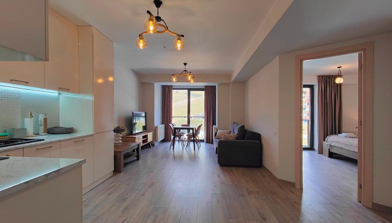 Apartment mit 1 Schlafzimmer, Balkon und Bergblick 