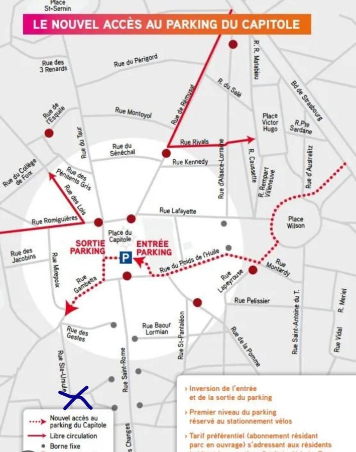 CAPITOLE - Appartement T2 au cœur de la ville rose - Ferienwohnung Toulouse