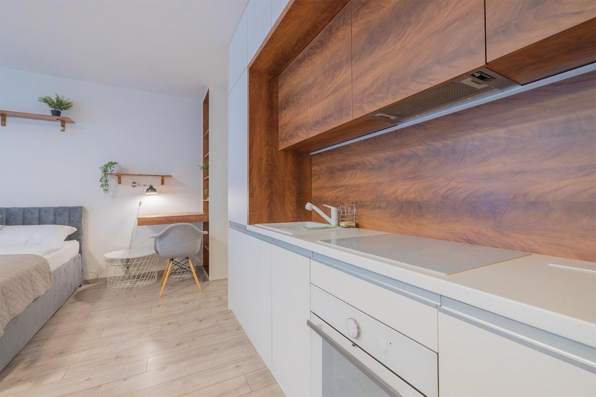 Bright & Stylish Studio Near City Center - B&B Košice