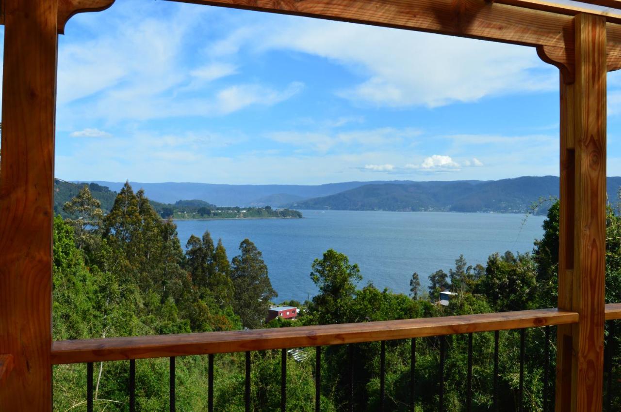 Cabaña con vista al mar y bosque nativo - B&B Corral