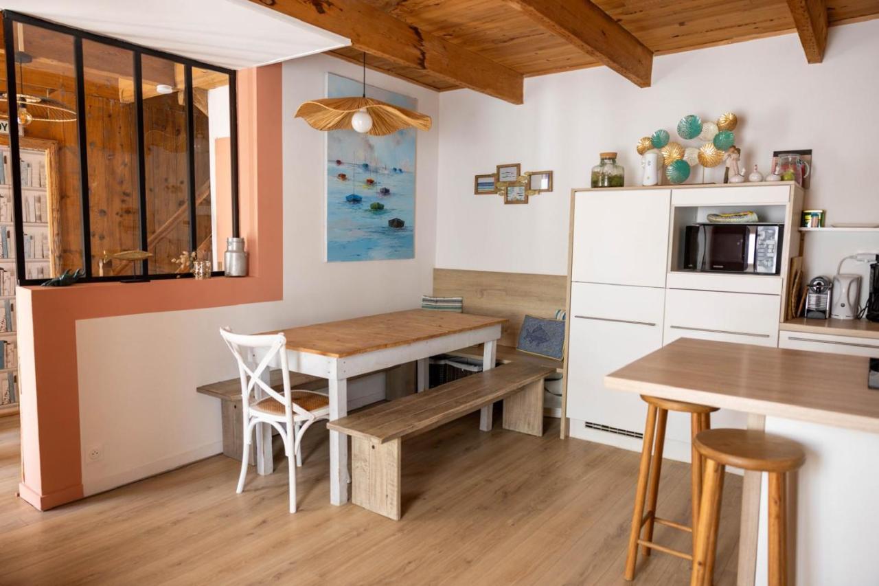 Jolie maison au port de l’Ile Tudy - Ferienwohnung Île-Tudy