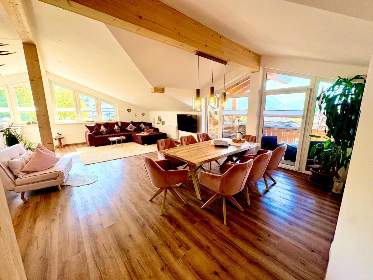 Ferienwohnung Lory mit Schlossblick - Ferienwohnung Halblech