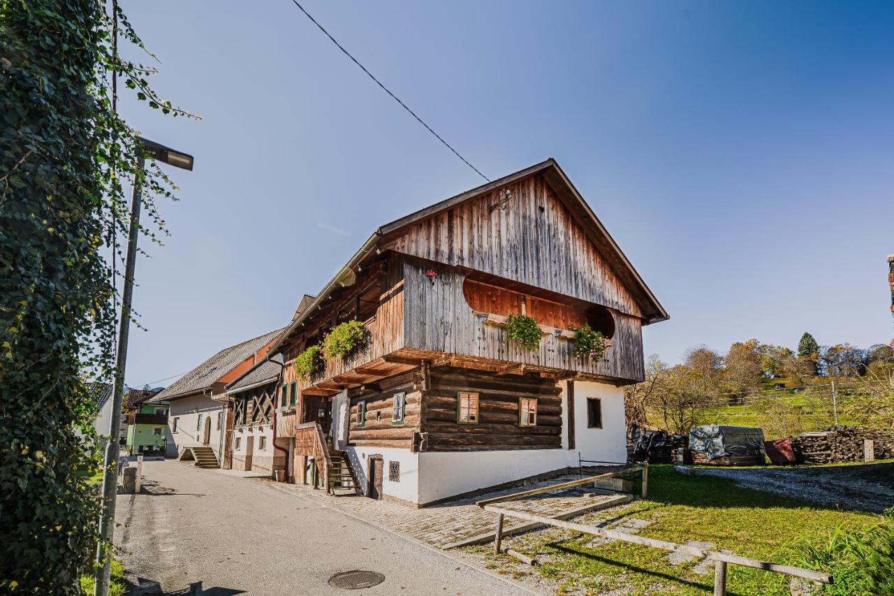 Traditional Slovenian House Pr'Belej - Ferienwohnung Zgornje Gorje