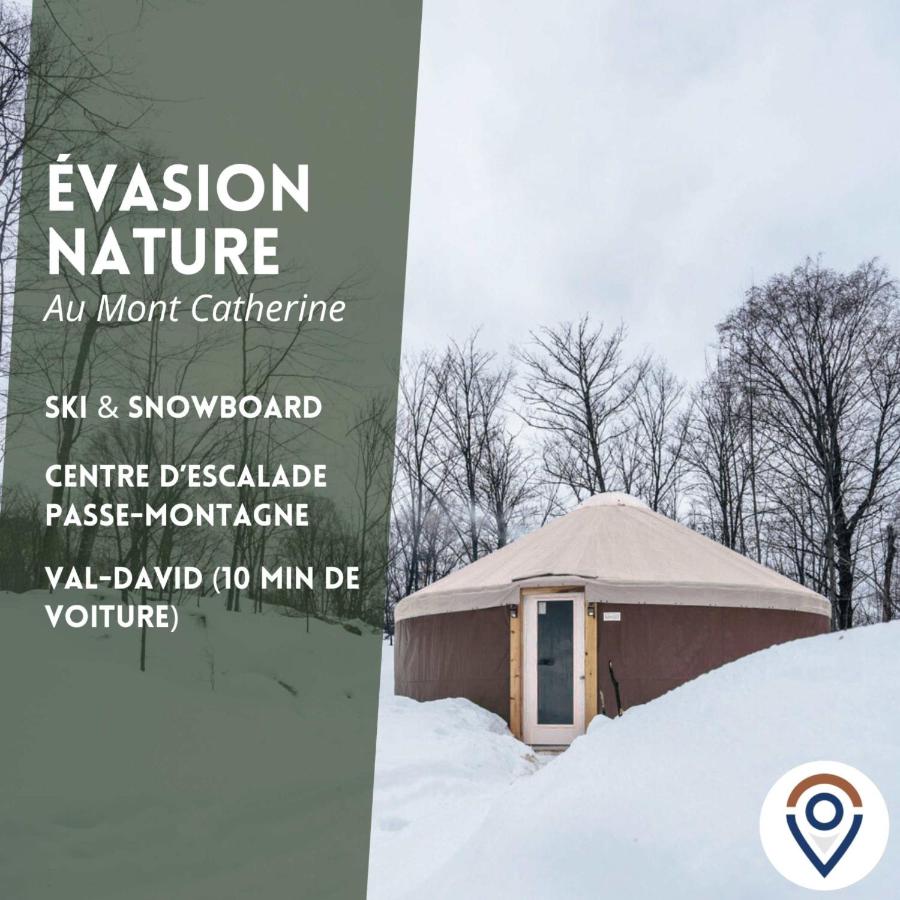 Cozy Yurt in the Woods - Ferienwohnung Sainte-Agathe-des-Monts