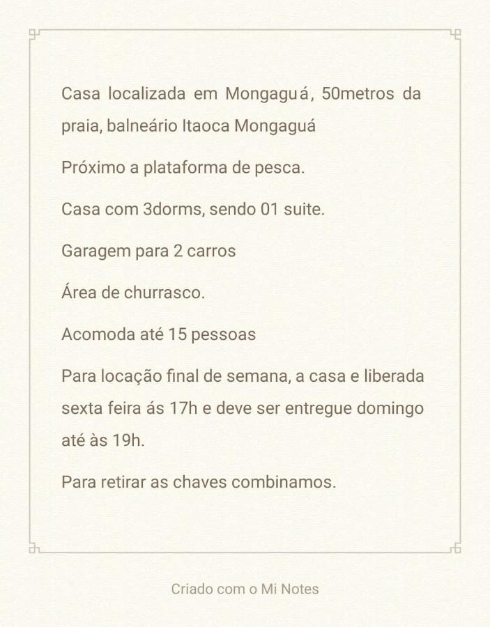 Linda Casa Mongagua COM 03 DORMS - B&B Mongaguá