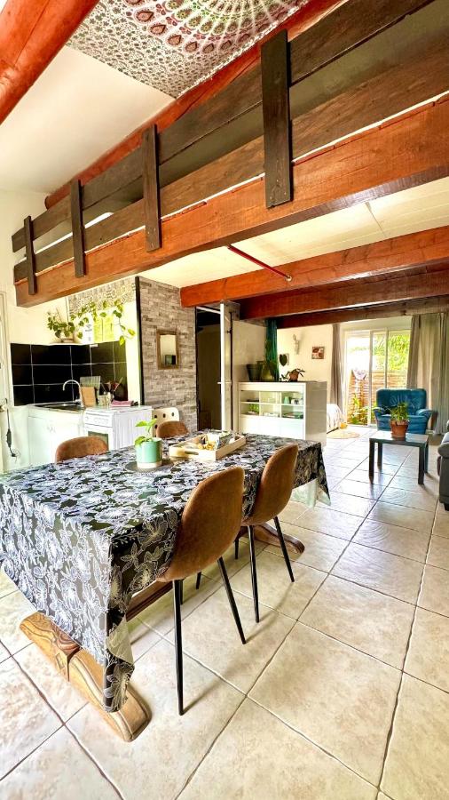 loft, air conditioning, garden, optional jacuzzi, barbecue - Bed and Breakfast Lunel