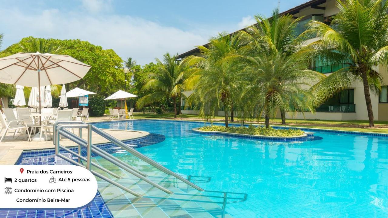 Apt 2qrts-Carneiros-Cond. BeiraMar-Piscina-SH057D - Ferienwohnung Praia dos Carneiros
