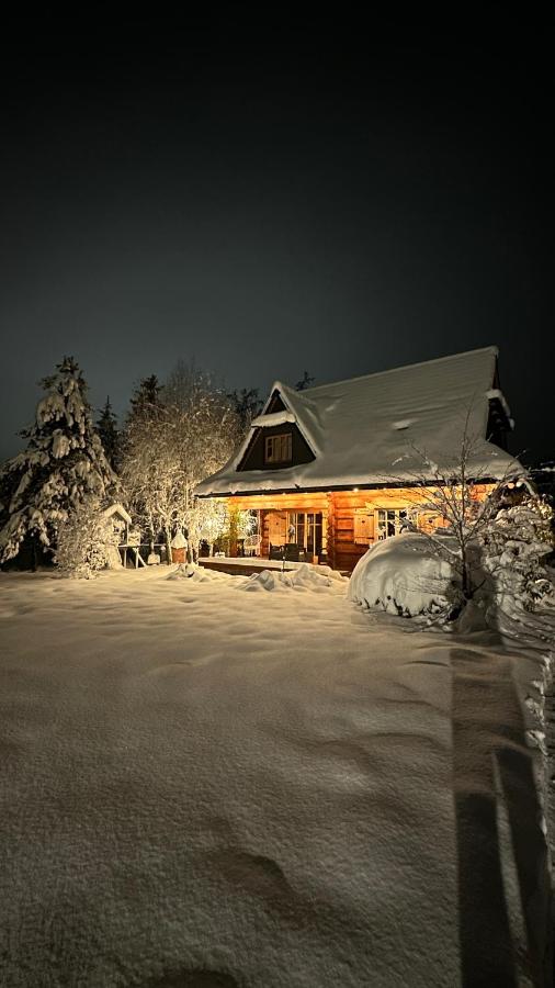 Sękata Chata - drewniany domek z jacuzzi - Ferienwohnung Osieczany