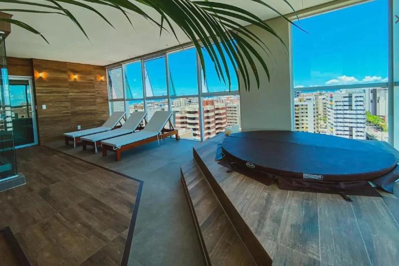 Apartamento condomínio clube promenade 2 em ponta verde - Bed and Breakfast Maceió