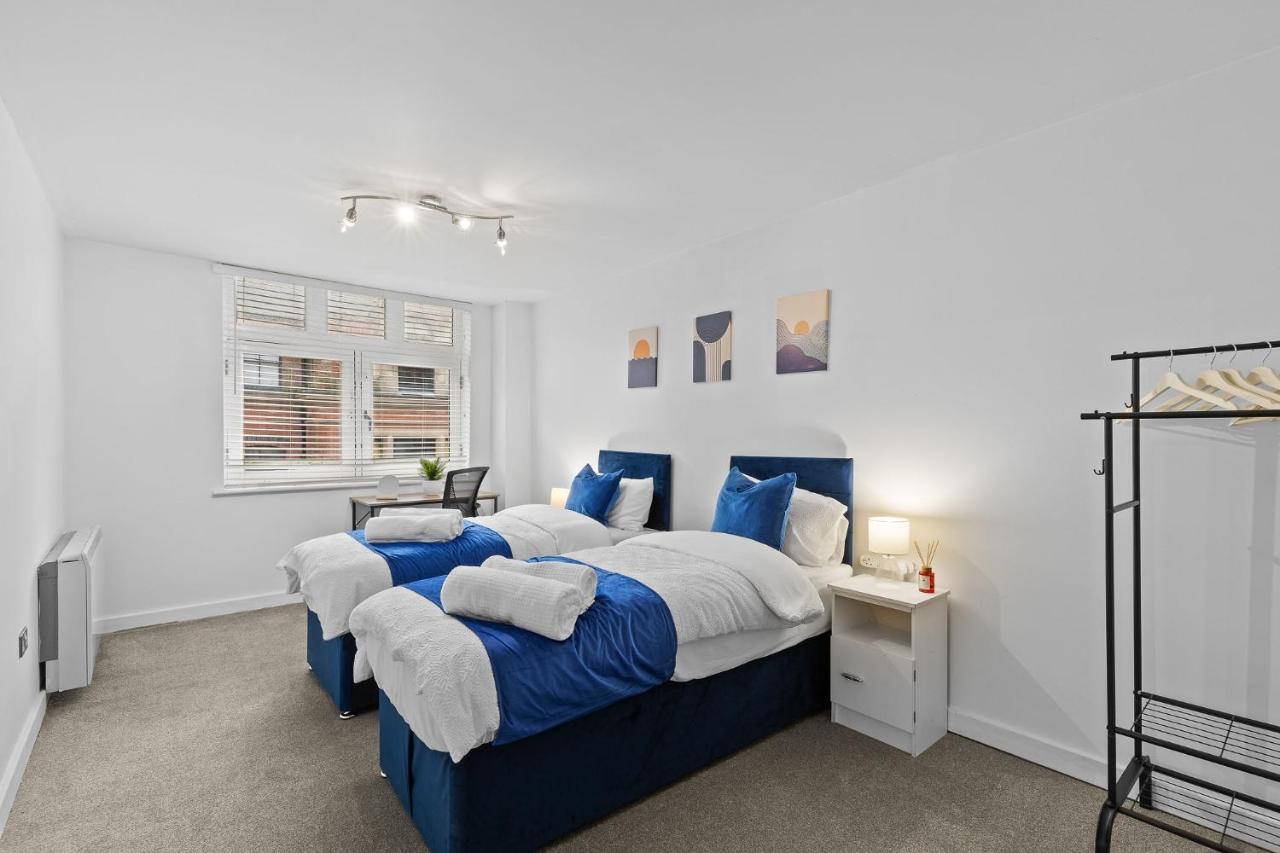 City Centre 2-Bed 2-Bath Free Parking Near Motorpoint Arena - Bed and Breakfast Nottingham