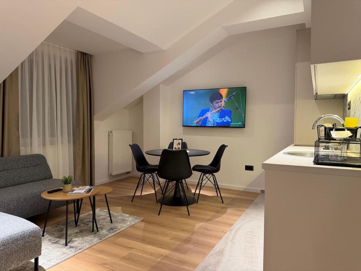 Apartment mit 2 Schlafzimmern und Gartenblick