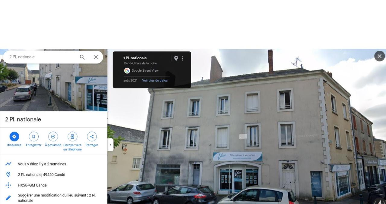 nid d'aigle de Candé centre?6 places?lumineux? - Ferienwohnung Candé