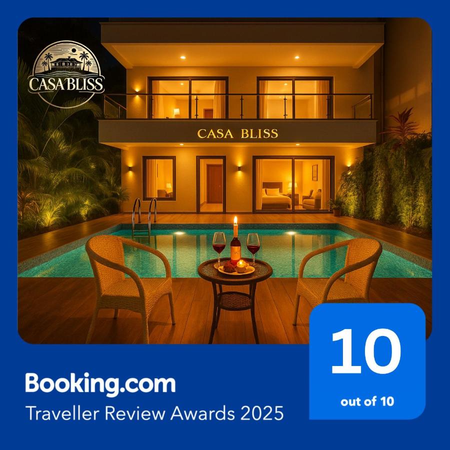Casa Bliss- 3bhk Luxurious Villa with Private Pool Near Baga Beach - Chambres d’hôtes Arpora