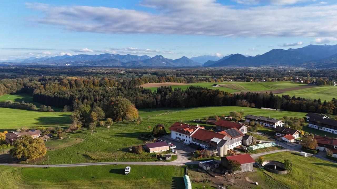 Holzfass Entspannung pur mit schönstem Bergblick 1 - Chambres d'hôtes Bad Aibling