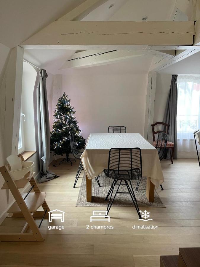 Les baleines - hypercentre 2 chambres avec garage et clim - air conditioning - B&B Grenoble