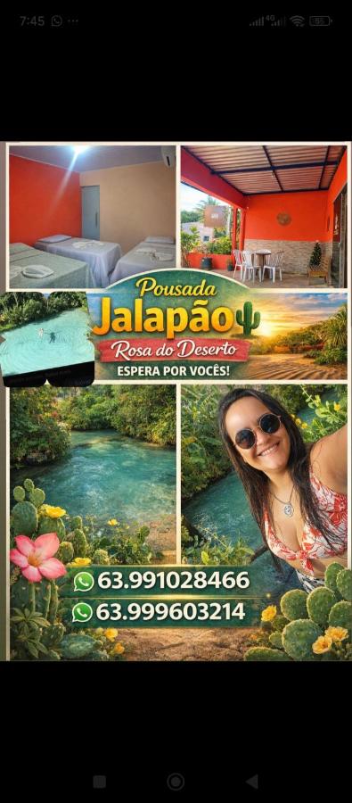 Pousada Jalapão Rosa do deserto - Chambres d’hôtes Mateiros
