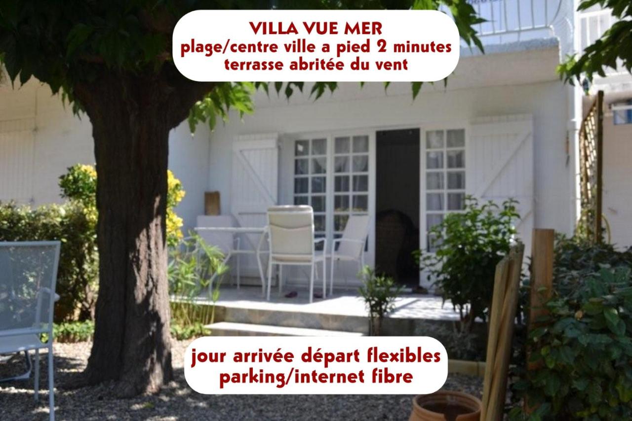 villa vue mer plage a pied 2 minutes internet parking - Bed and Breakfast Fleury