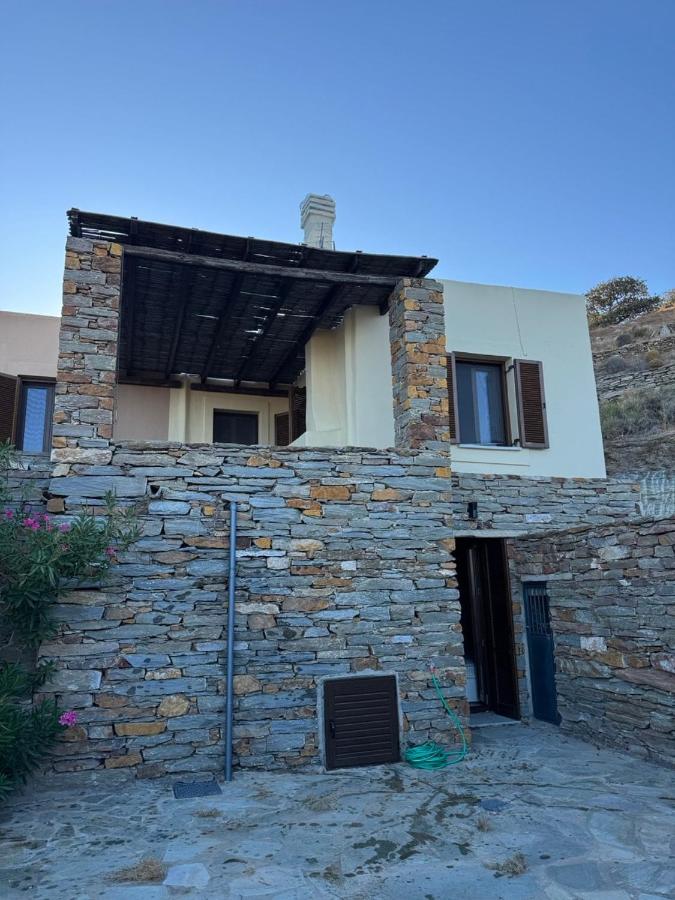 Cycladic Serenity Sunset View Home - Bed and Breakfast Otziás