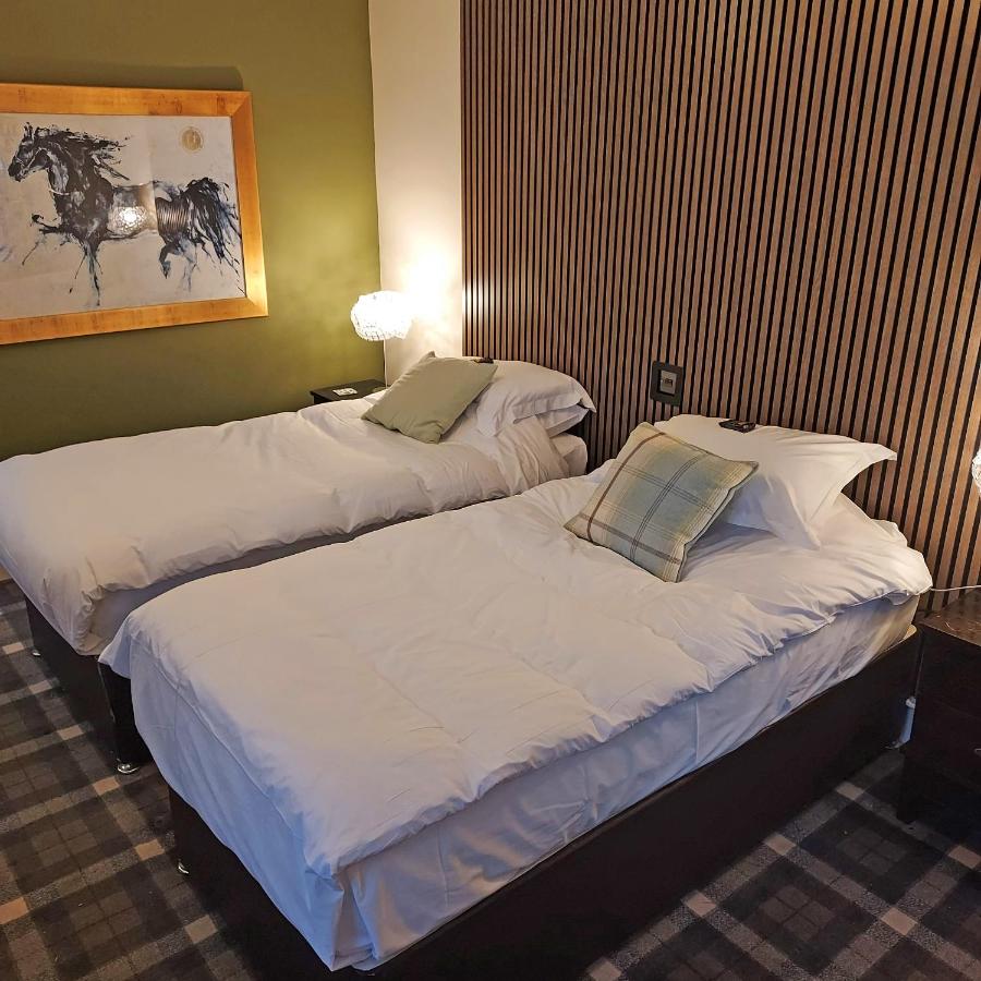 Deluxe Doppel-/Zweibettzimmer mit Gartenblick