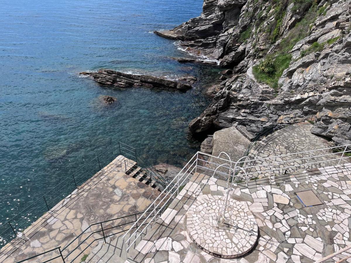 La Suite del Pescatore con accesso al mare - Ferienwohnung Zoagli