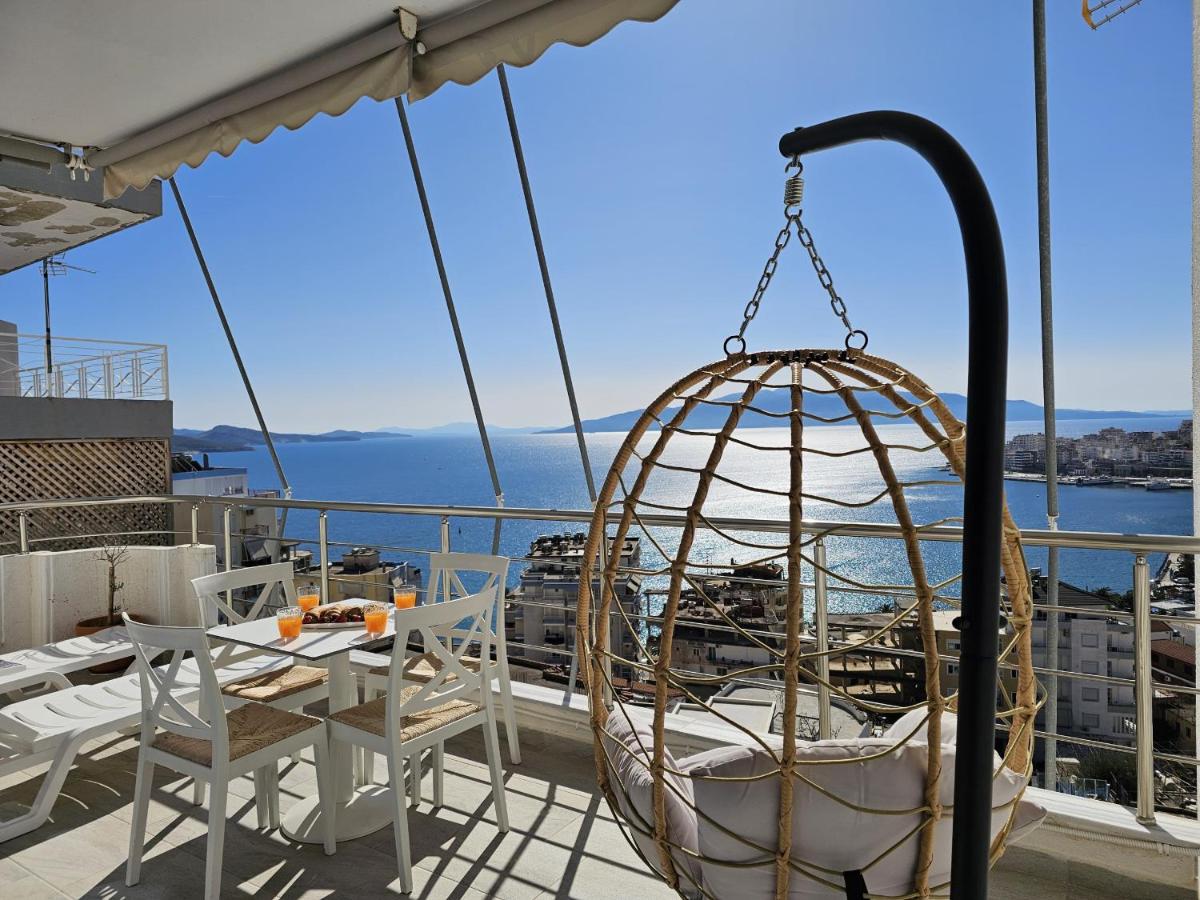 Wonderful Sea View Apartment in Saranda 031 - Chambres d'hôtes Saranda