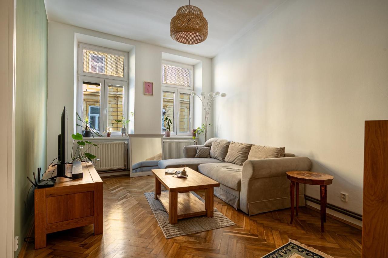 Spacious city flat with courtyard - B&B Košice