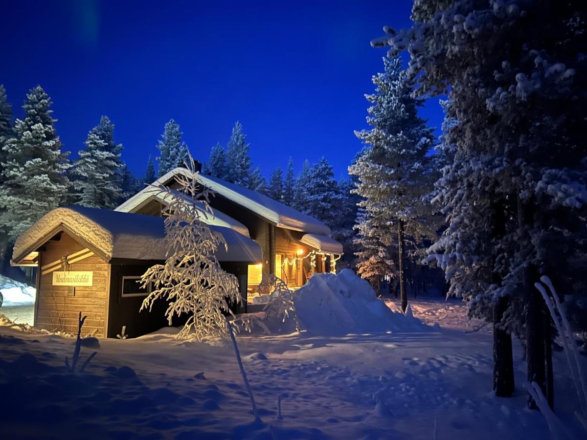 Unelmasäleikkö 2, Cozy Finnish Lapland Villa near Levi with Private Sauna & Fireplace - Bed and Breakfast Kittilä