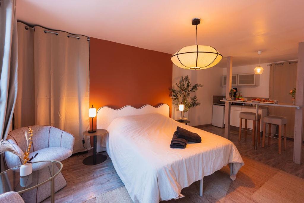 Le Saint-Lambert - Cosy appartement en plein coeur de Troyes - B&B Troyes