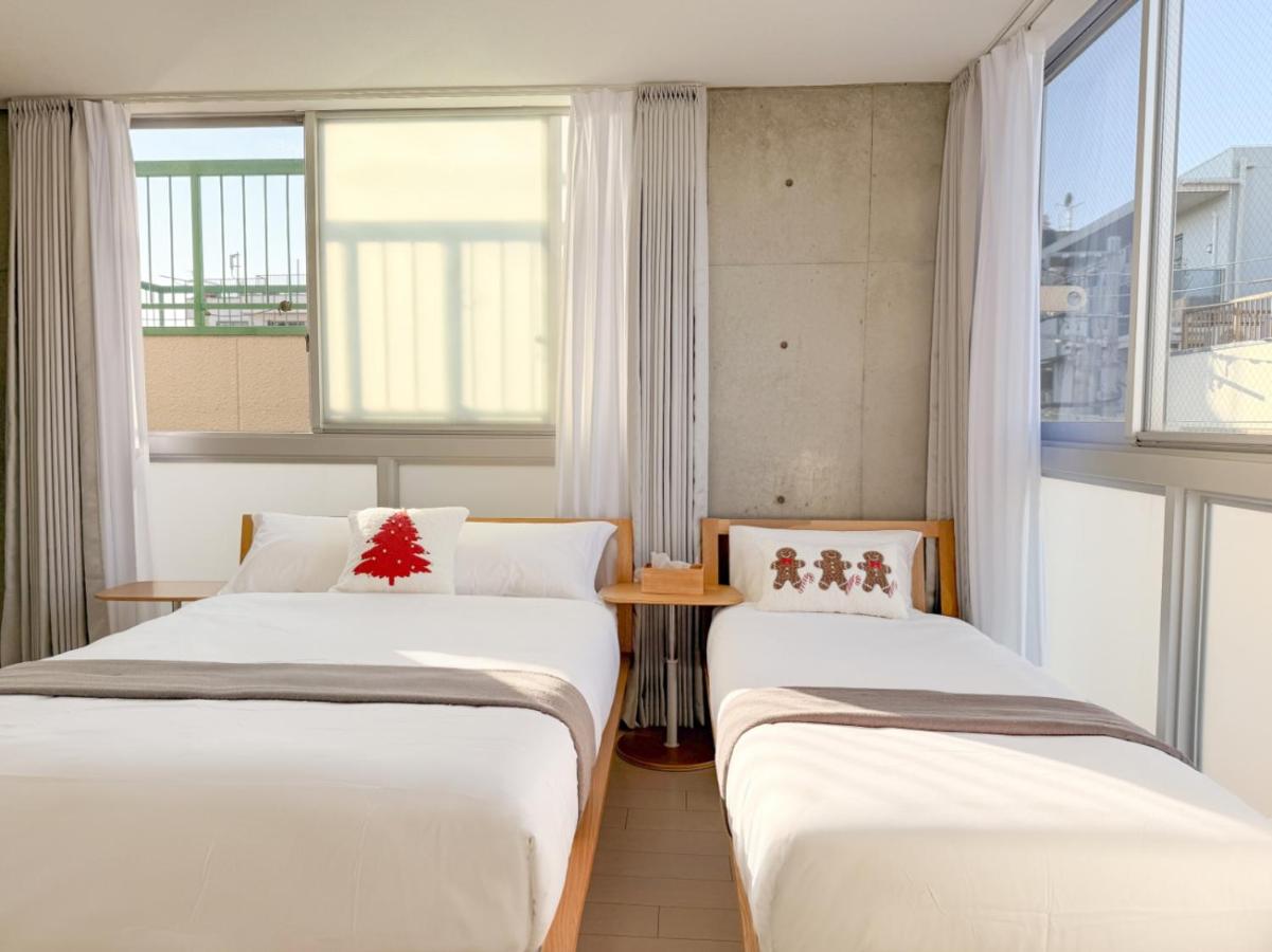401Room,7-minute walk from Uguisudani Station located on the 4nd floor of an apartment-style building Twin room No elevator - Chambres d'hôtes Tokyo