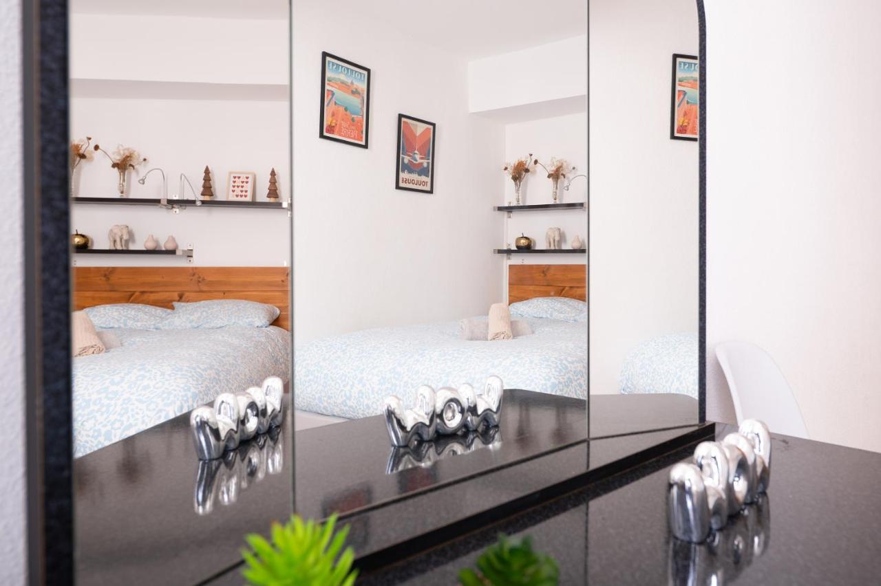 Charming 2-room apartment, Place de La Bourse - B&B Tolosa